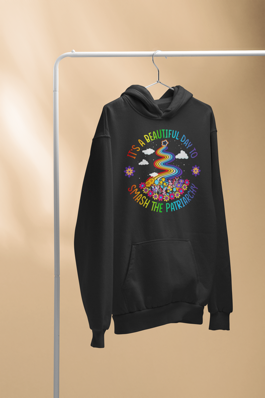 Veritas Uprising: Smash The Patriarchy Unisex Hoodie